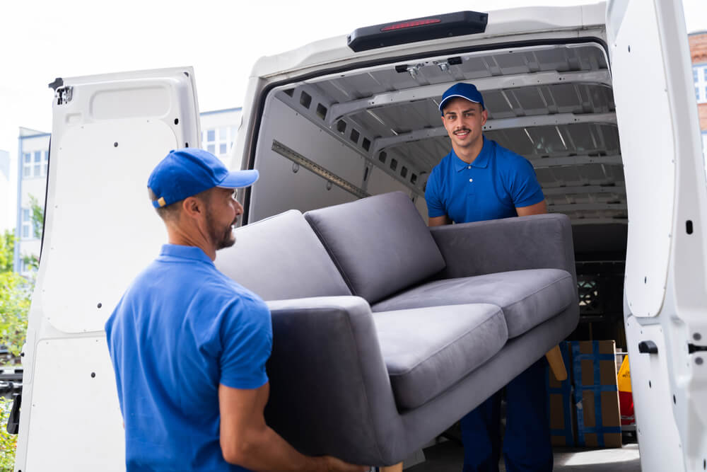 Movers Lifting Furniture In Coronado